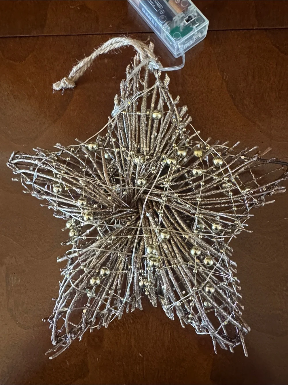 Kurt Adler glittering star
